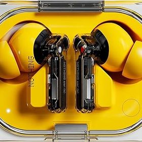 Nothing ワイヤレスイヤホン NOTHING Ear (a) ノイズキャンセリング/ChatGPT対応/Bluetooth / 最大40.5時間使用可能 / 軽量/外音取り込み/ハイレゾ対応 (イエロー), S
