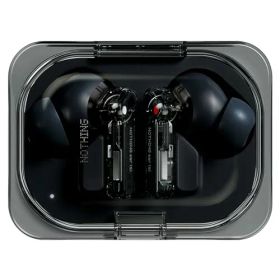 Nothing ワイヤレスイヤホン NOTHING Ear (a) ノイズキャンセリング/ChatGPT対応/Bluetooth / 最大40.5時間使用可能 / 軽量/外音取り込み/ハイレゾ対応 (ブラック), S
