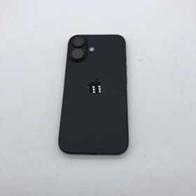 中古 【docomo版SIMフリー】Apple iPhone16 128GB ブラック MYDQ3J/A 170106 状態： C:並品