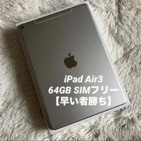 【完動品】iPad Air3 64GB SIMフリー【すぐ発送】【付属品】