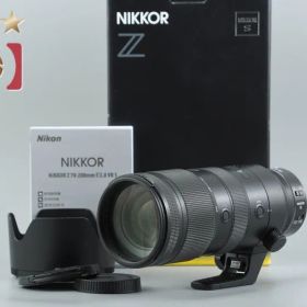 【中古】Nikon ニコン NIKKOR-Z 70-200mm f/2.8 VR S 元箱付き