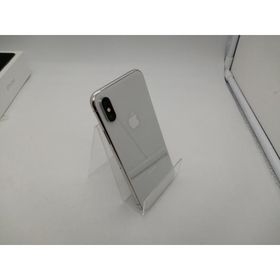 【中古】Apple au 【SIMロック解除済み】 iPhone XS 64GB シルバー MTAX2J/A【札幌南2条】保証期間１週間【ランクC】