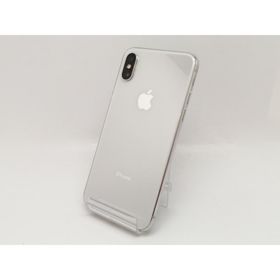 【中古】Apple au 【SIMロック解除済み】 iPhone XS 64GB シルバー MTAX2J/A【津田沼】保証期間１ヶ月【ランクC】