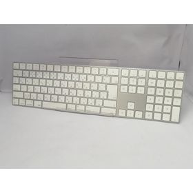 【中古】Apple Magic Keyboard（2017/テンキー付き/A1843） - 日本語（JIS） シルバー MQ052J/A【川越クレアモール】保証期間１週間
