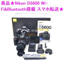 美品★Nikon D5600 Wi-Fi&Bluetooth搭載 スマホ転送★