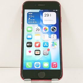 iPhoneSE 第3世代 64GB au レッド c21758