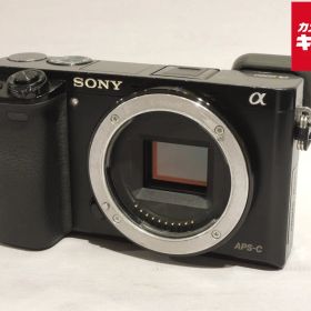 【中古】 【並品】 ソニー α6000 ボディ ブラック [ILCE-6000 B] | sony デジカメ カメラ ミラーレス一眼 動作確認済み