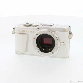 【中古】OLYMPUS(オリンパス) PEN E-PL10 ボディ ホワイト 【198-ud】