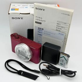 【美品】SONY Cyber-shot DSC-WX500 レッド ソニー サイバーショット コンパクトデジタルカメラ