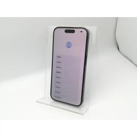 【中古】Apple SoftBank 【SIMフリー】 iPhone 15 Pro 1TB ブラックチタニウム MTUQ3J/A【中野】保証期間1ヶ月【ランクC】