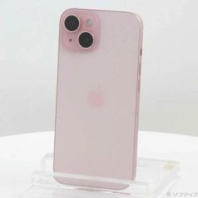 【中古】Apple(アップル) iPhone15 128GB ピンク MTMJ3J／A SIMフリー 【258-ud】
