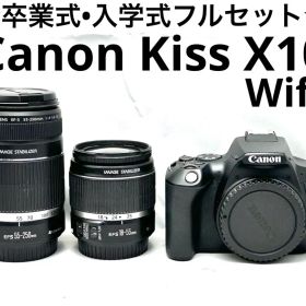 Canon EOS kiss X10ダブルズームレンズ♪スマホとつながります♪