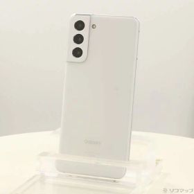 【中古】SAMSUNG(サムスン) Galaxy S21 5G 256GB ファントムホワイト SCG09 auロック解除SIMフリー 【258-ud】