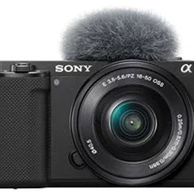 ★ソニー / SONY VLOGCAM ZV-E10L パワーズームレンズキット [ブラック]【デジタル一眼カメラ】【送料無料】