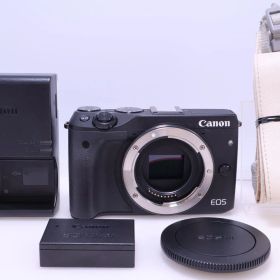 【良品】Canon EOS M3 ボディ ブラック EOSM3BK-BODY ミラーレス一眼カメラ