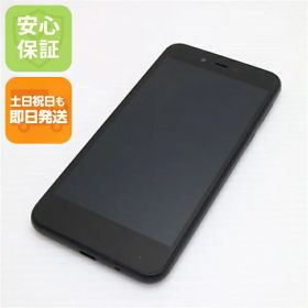 【中古】 超美品 702SH AQUOS sense basic ブラック スマホ 本体 白ロム 中古 土日祝発送OK
