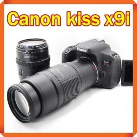Canon EOS kiss x9i 一眼レフカメラ スマホ転送 ダブルレンズ