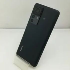 【中古】Xiaomi 国内版 【SIMフリー】 Xiaomi 12T Pro ブラック 8GB 128GB【大須】保証期間１ヶ月【ランクB】