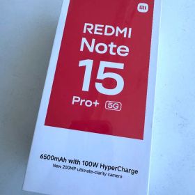 新品未開封 Xiaomi REDMI Note 15 Pro+ 5G 12GB版