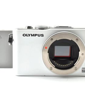 ★美品★ ★ショット数4057回★ オリンパス OLYMPUS PEN Lite E-PL3 ホワイト ボディ RYM6561 #500