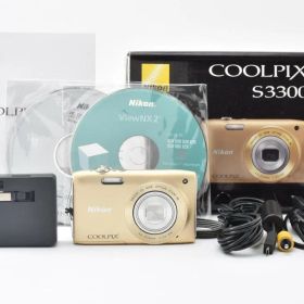 超極上★ニコン Nikon COOLPIX S3300 ゴールド #1179