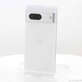 【中古】GOOGLE(グーグル) Google Pixel 7 128GB スノー GA03933 au SIMフリー 【297-ud】