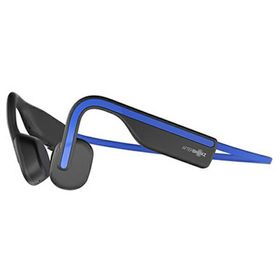 骨伝導イヤホン ワイヤレス ショックス 耳かけ型 OPENMOVE ELEVATION BLUE ブルー AFT-EP-000024 軽量 防水 通話 耳を塞がない USB-C Bluetooth AfterShok