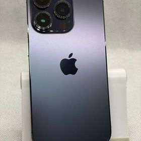 ○バッテリー100% SIMフリー iPhone14Pro 256GB ディープパープル