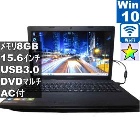 Lenovo G505 59417049【AMD】 【Windows10 Home】MS 365 Office Web／充電可／Wi-Fi／USB3.0／HDMI／長期保証 [97138]