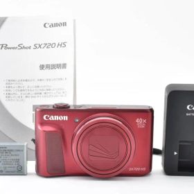 【極上美品】Canon PowerShot SX720 HS レッド #M176