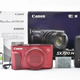 Canon PowerShot SX720HS レッド 元箱付き #M180
