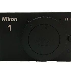 【中古】「非常に良い」Nikon ミラーレス一眼カメラ Nikon 1 (ニコンワン) J1 (ジェイワン) ダブルズームキット ブラックN1 J1WZ BK