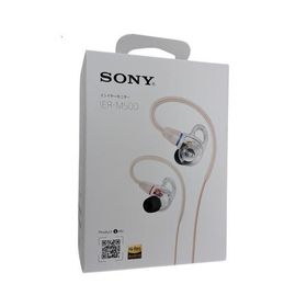 爆買SONY ステレオヘッドホン IER-M500 (W) クリア