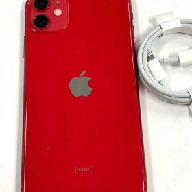 バッテリー100% SIMフリー iPhone 11 64GB レッド
