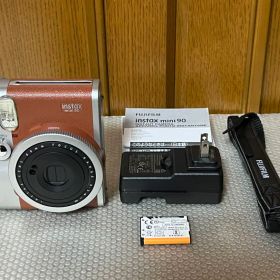 美品！FUJIFILM instax mini 90 ネオクラシック ブラウン
