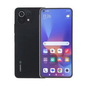 Mi 11 Lite 5G 128GB ブラック Xiaomi M2101K9R SIMフリー Cランク スマホ 本体 送料無料 即日発送
