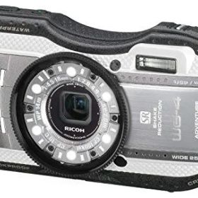 【中古】「非常に良い（無料延長保証）」RICOH 防水デジタルカメラ RICOH WG-4GPS ブルー 防水14m耐ショック2.0m耐寒-10度 RICOH WG-4GPSBL 08558