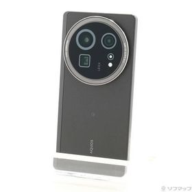 〔中古〕SHARP(シャープ) AQUOS R9 pro 512GB ブラック SH-M30 SIMフリー〔377-ud〕