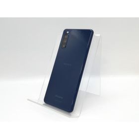 【中古】SONY docomo 【SIMロック解除済み】 Xperia 10 II ブルー 4GB 64GB SO-41A【京都】保証期間１ヶ月【ランクC】