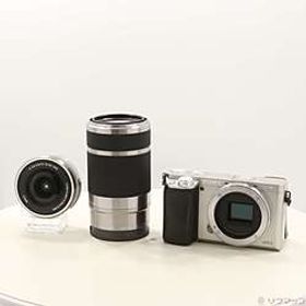 〔中古品〕 α6000 ダブルズームレンズキット シルバー ILCE-6000Y〔中古品〕 α6000 ダブルズームレンズキット シルバー ILCE-6000Y