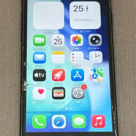 【ジャンク】iPhone SE 第2世代 128GB ブラック au -D137-