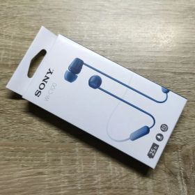 SONY WI-C100 ワイヤレスイヤホン ブルー