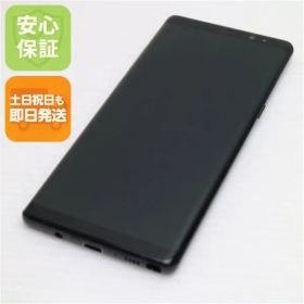 美品 SC-01K Galaxy Note8 ブラック スマホ 即日発送 スマホ 白ロム DoCoMo SAMSUNG 土日祝発送OK