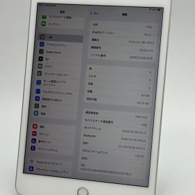 【訳あり中古B】iPad mini 第5世代 64GB シルバー wifi+Cellular バッテリー【85%】 SIMフリー 白ロム