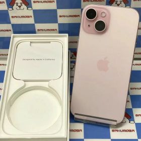 【中古】即日発送可iPhone15 128GB ピンク MTMJ3J/A Apple版SIMフリー