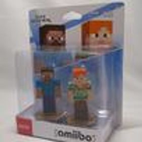 AMIIBO ダブルセット スティーブ/アレックス NINTENDO