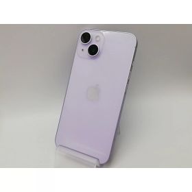【中古】Apple 国内版 【SIMフリー】 iPhone 14 256GB パープル MPW93J/A【府中ル・シーニュ】保証期間1週間【ランクC】