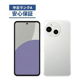 【中古】【美品】 AQUOS sense9 SH-53E 128GB シルバー ドコモ版 docomo 【安心30日保証】 本体 白ロム CCコネクト