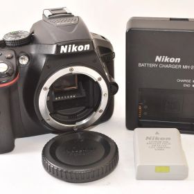 ★美品★ Nikon ニコン D5300 ボディ ブラック デジタル一眼レフカメラ 2608095