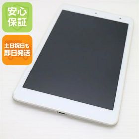 【中古】 新品同様 KYT32 Qua tab QZ8 オフホワイト タブレット 本体 白ロム 中古 土日祝発送OK